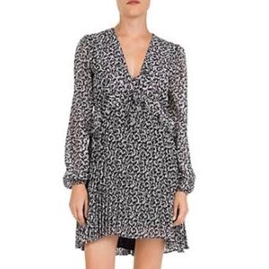 The Kooples Monochrome Long Sleeve Dress